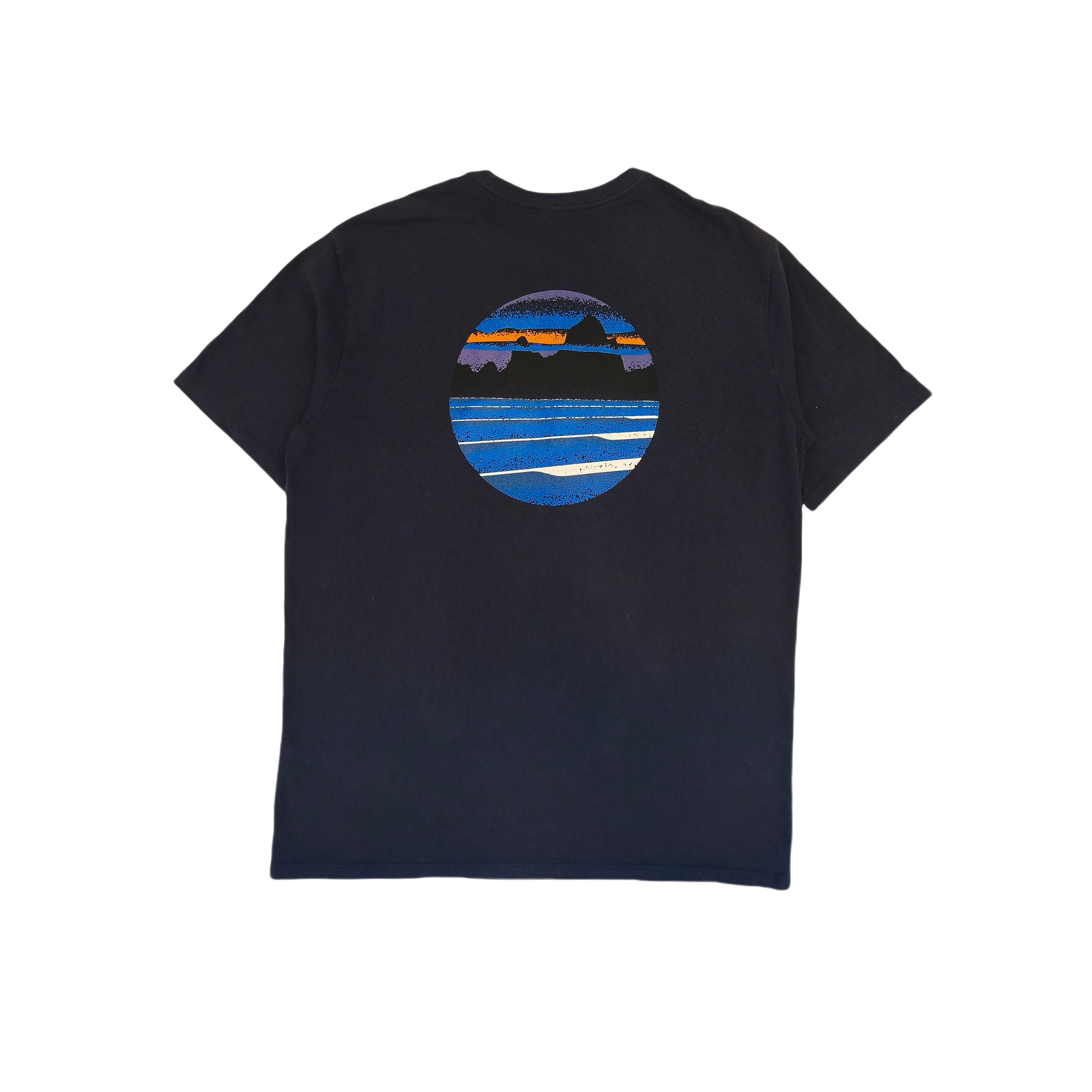 Polera Hombre Skyline Stencil Responsibili-Tee®                             - Usado