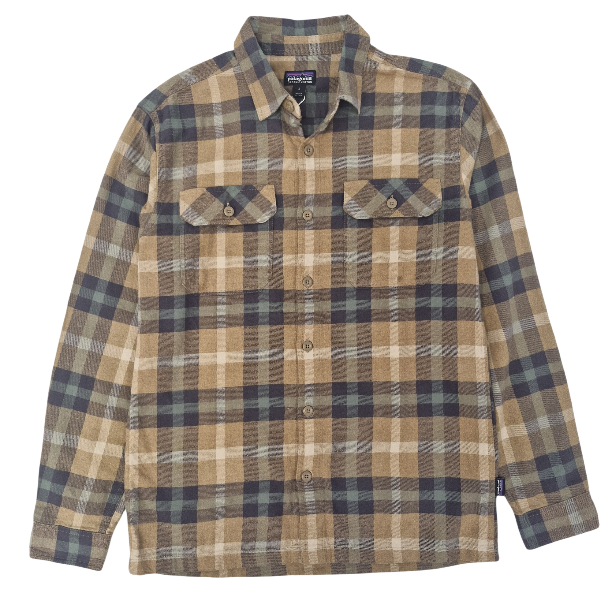Camisa Hombre L/S Organic Cotton MW Fjord Flannel Shirt- Usado