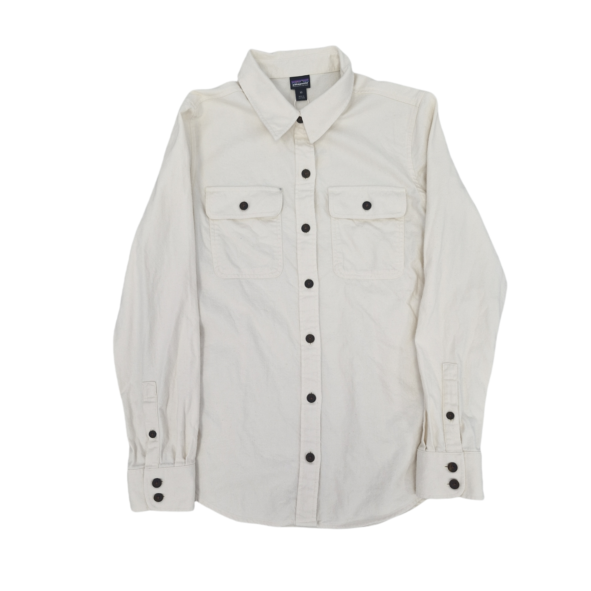 Camisa Manga Larga Mujer Organic Cotton Midweight Fjord Flannel Shirt- Usado