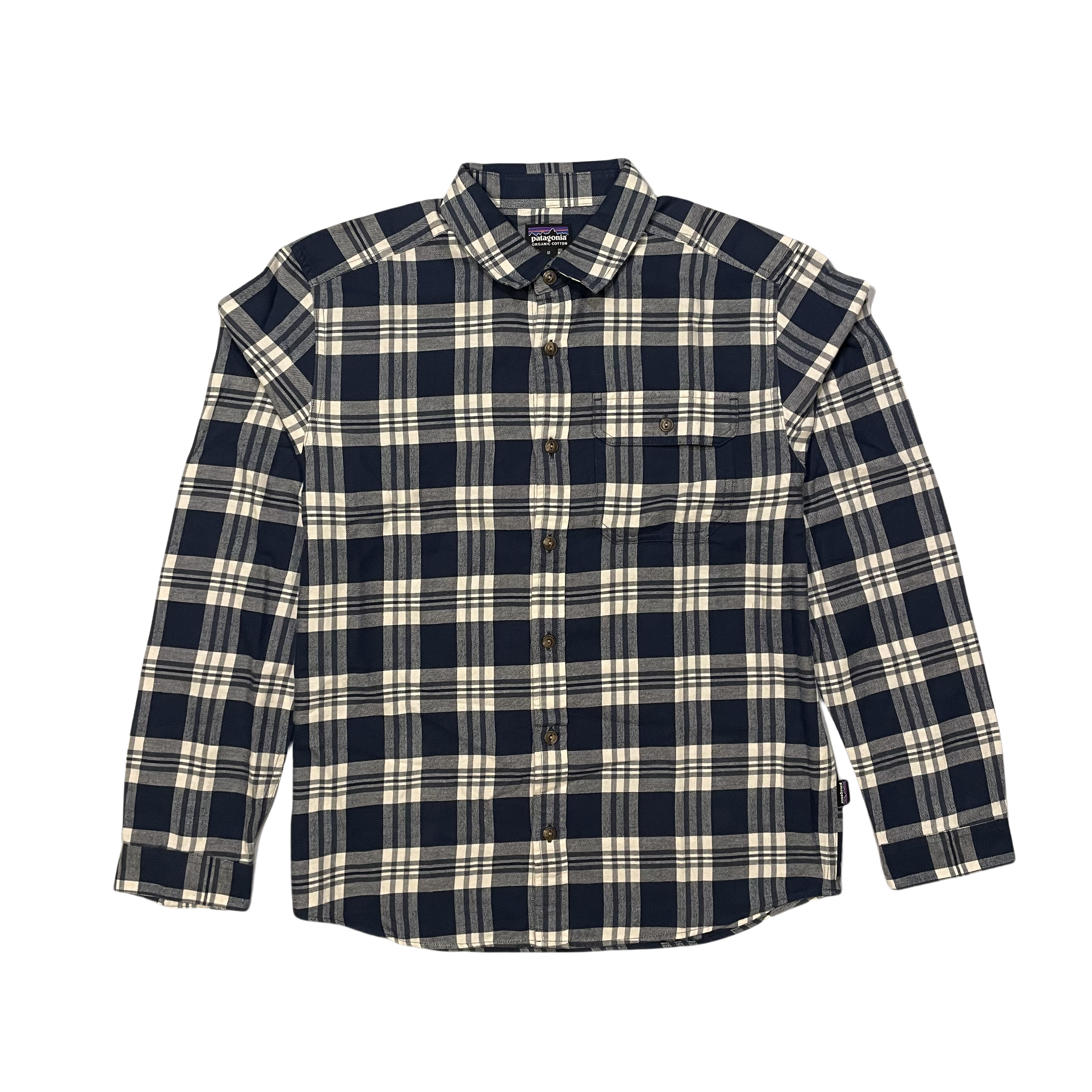 Camisa Hombre Long-Sleeved Cotton in Conversion Lightweight Fjord Flannel Shirt- Usado