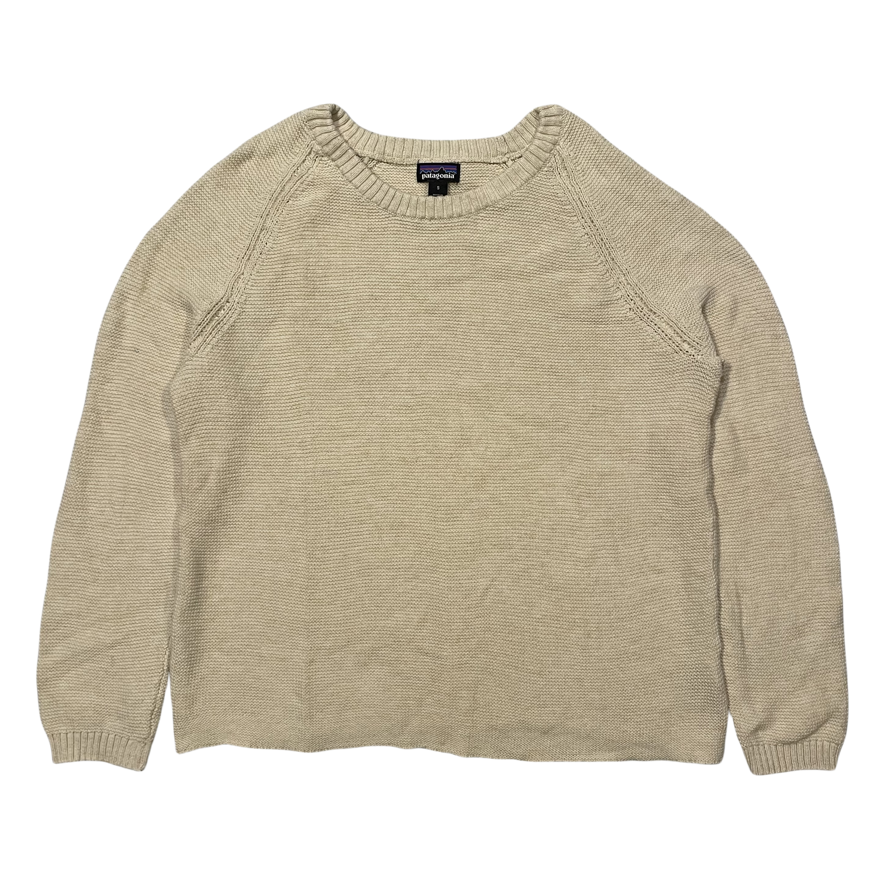 Chaleco Mujer Long-Sleeved Organic Cotton Spring Sweater- Usado