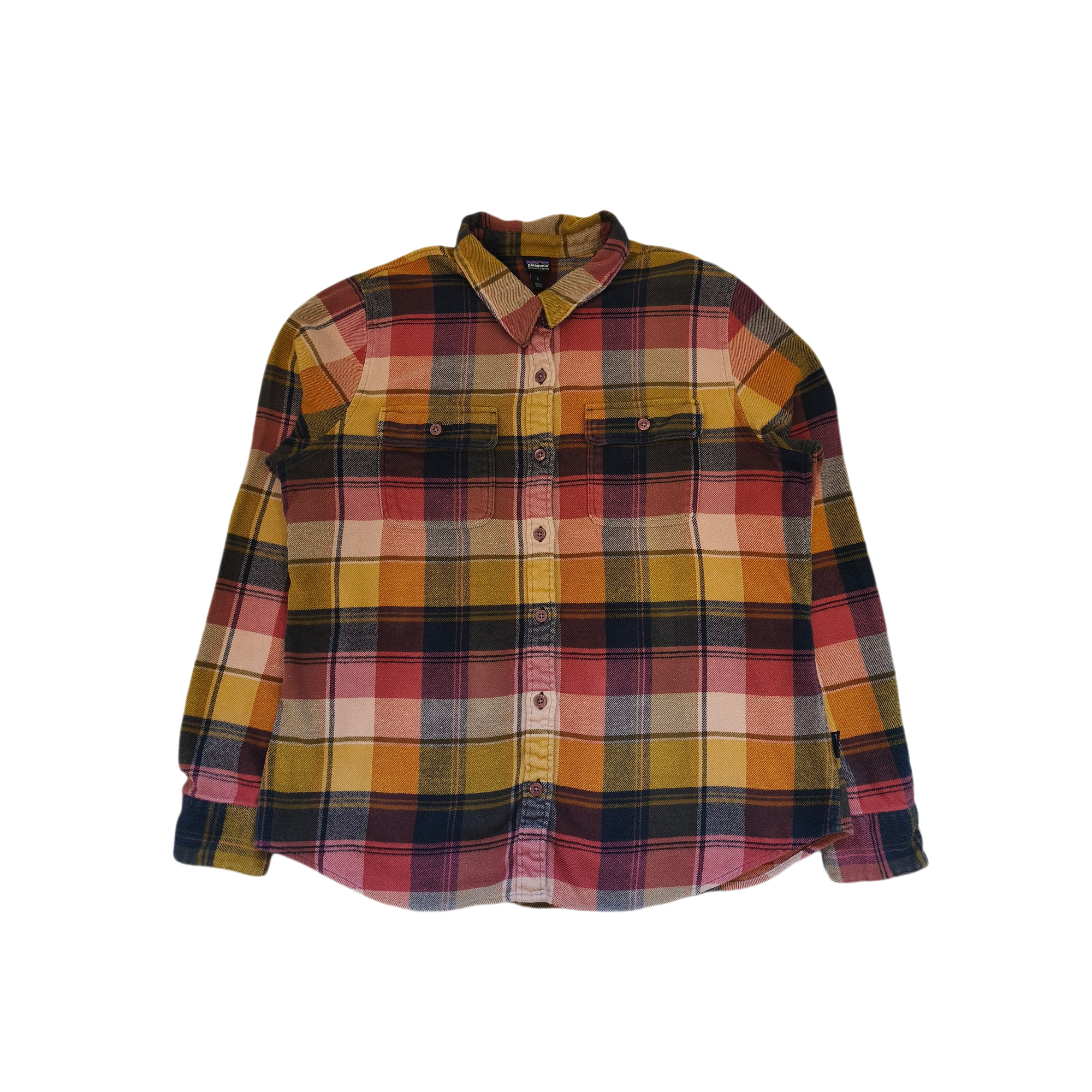 Camisa Manga Larga Mujer Long-Sleeved Fjord Flannel Shirt- Usado
