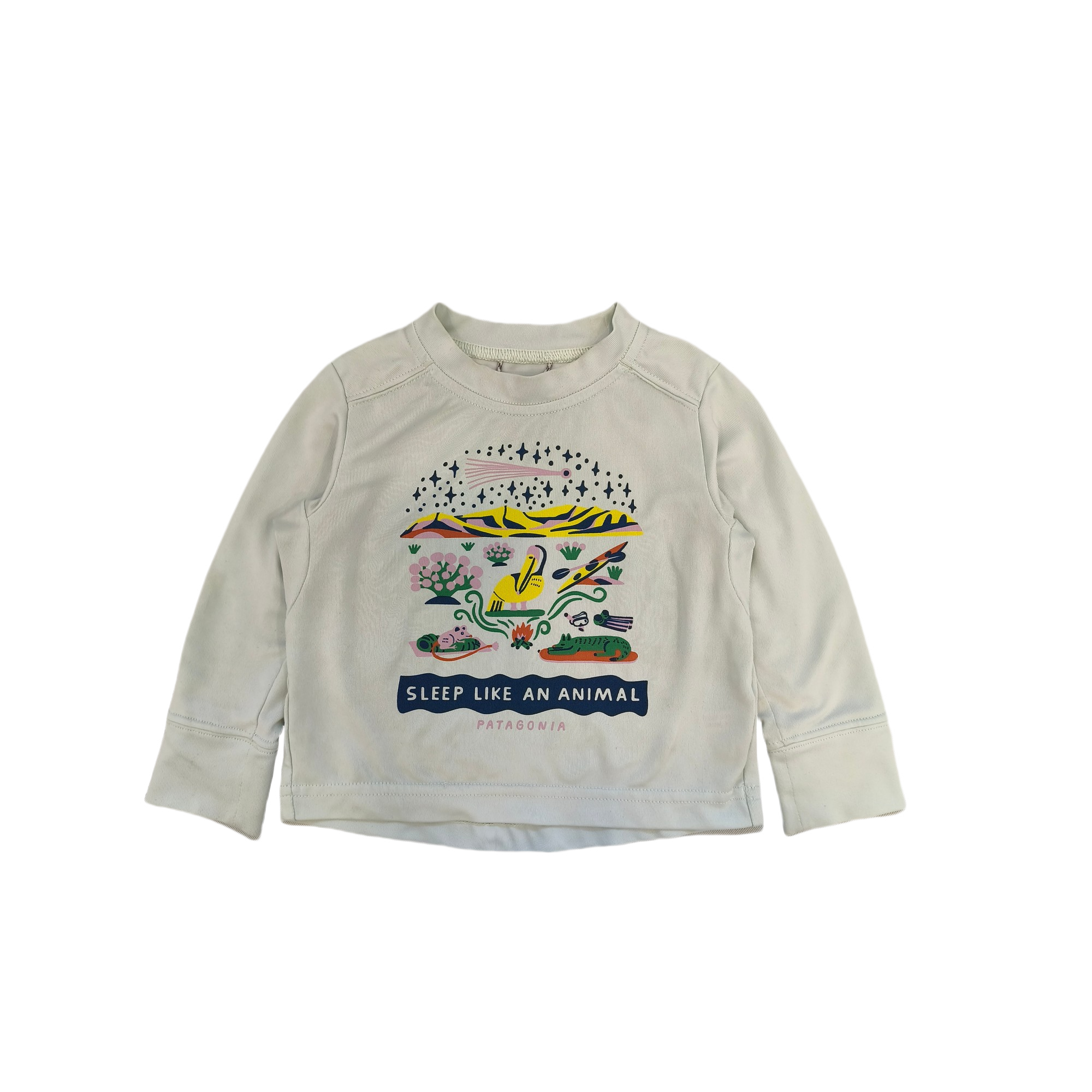 Polera Bebé  L/S Cap Sw T-Shirt- Usado