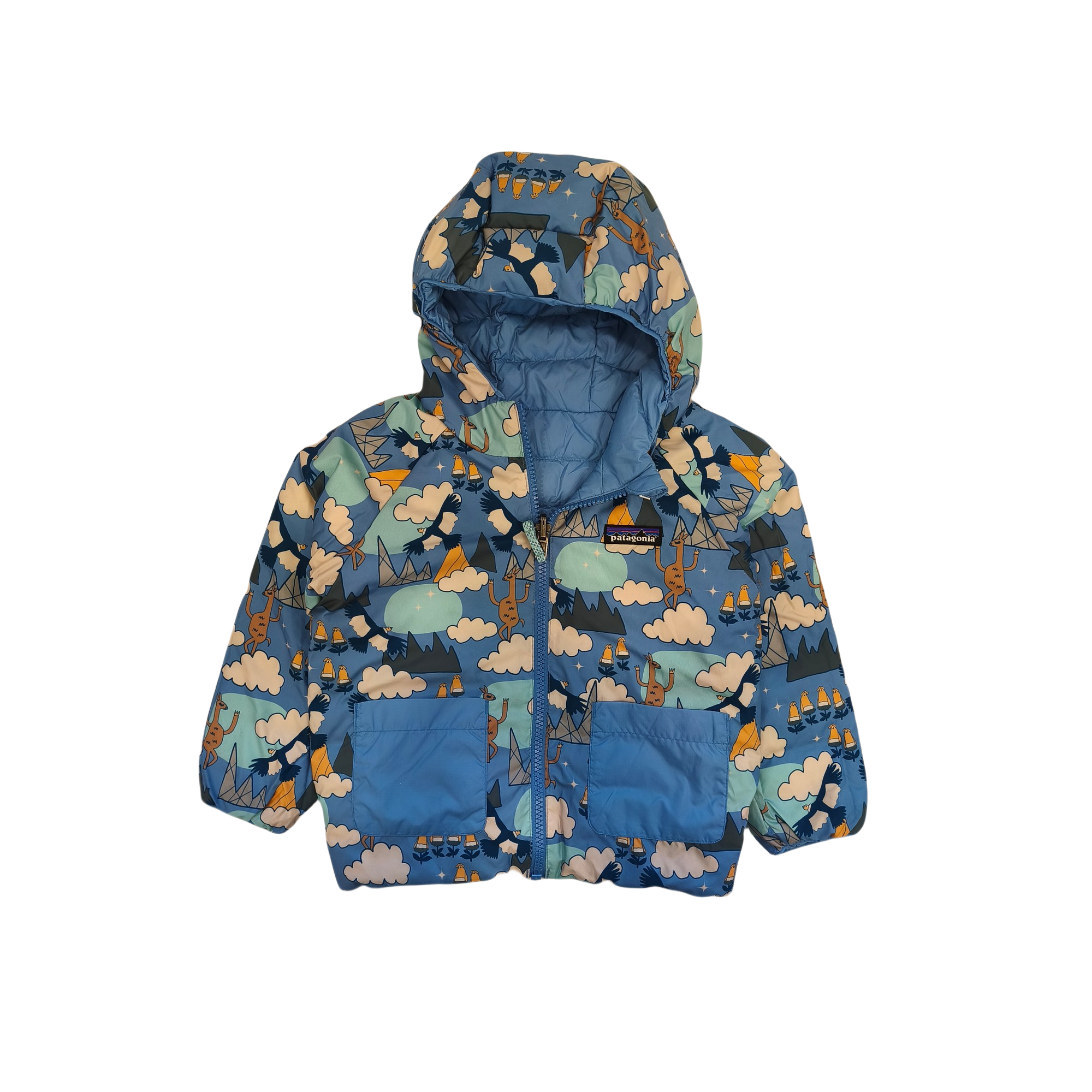Chaqueta Baby Reversible Down Sweater Hoody- Usado
